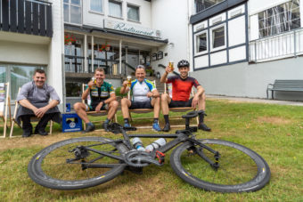 Hotel Luedenbach Restaurant Biergarten Bergische Land Oberberg Rennrad Fahren Tour